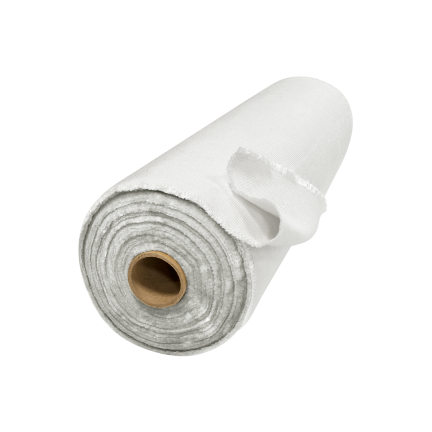 FIRE BLANKET FIBER GLASS  1.5 MM X 1 METER X 25 METER COLOR WHITE