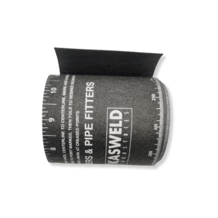 WRAP ROUND SIZE: 3.88"W X 4'L (99 MM X 1220 MM) 3"" TO 6"" PIPE