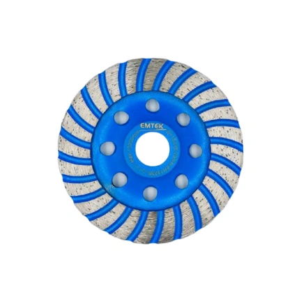 DIAMOND CUP GRINDING WHEEL COLD PRESSED,TURBO 4"