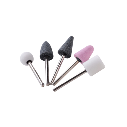 GRINDNG STONE 5PC SET SHANK SIZE: 6MM