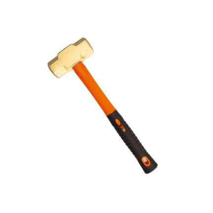HAMMER BRASS SLEDGE RUBBER HANDLE 1 LB