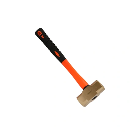HAMMER BRASS SLEDGE RUBBER HANDLE 8 LB