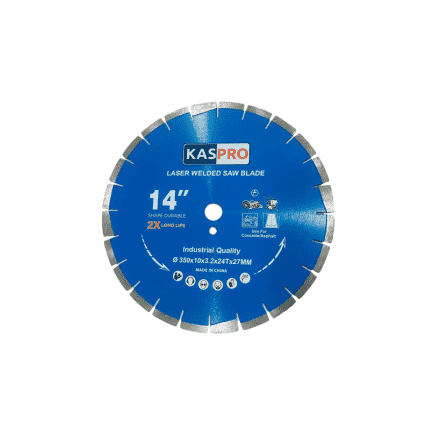 LASER WELDED SEGMENT DIAMOND SAW BLADE 14"