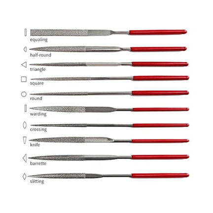 NEEDLE FILE SET DIAMOND 10PCS/SET