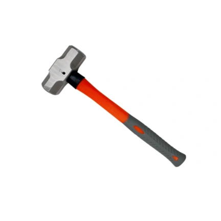HAMMER STAINLESS STEEL SLEDGE RUBBER HANDLE 2 LB