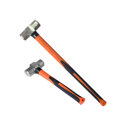 HAMMER STAINLESS STEEL SLEDGE RUBBER HANDLE 6 LB
