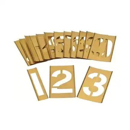 STENCIL NUMBER 75 MM