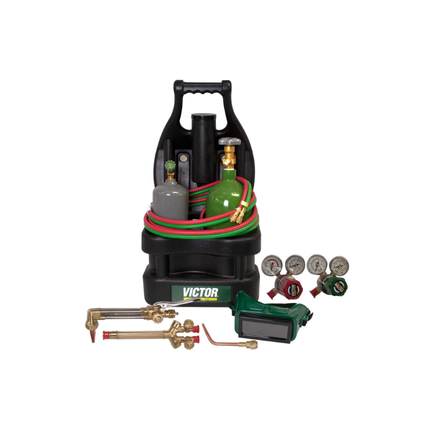 VICTOR G150-100-CPT PORTABLE TOTE OUTFIT WITH TANKS