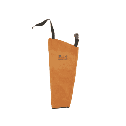WELDING GLOVES GOLDEN COLOR WITH PIPING - 14" LONG