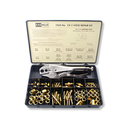 HOSE REPAIR KIT CK-5 SIZE FITTING FOR 3/16" AND 1/4" ID HOSE