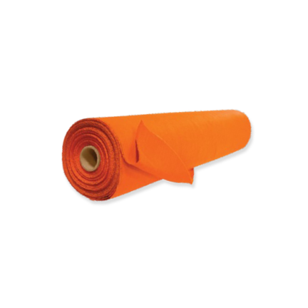 FIRE BLANKET PVC COATED 0.30MM X 1 METER X 50 METER COLOR ORANGE