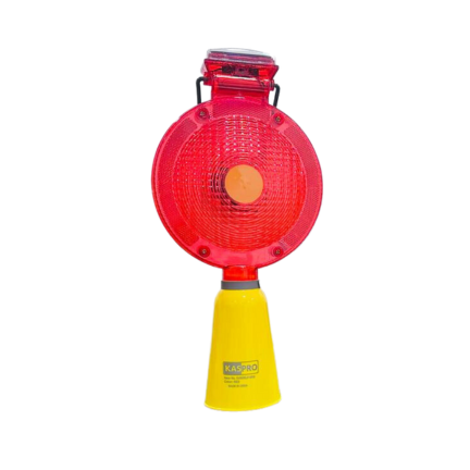 SOLAR WARNING LIGHT TRAFFIC CONE- WL016-RED COLOR